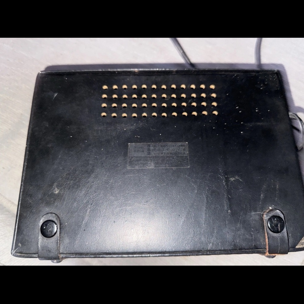 Vintage Channel Master 6252A 15-Transistor Police Scanner AM Radio Works Great - Picture 3 of 3